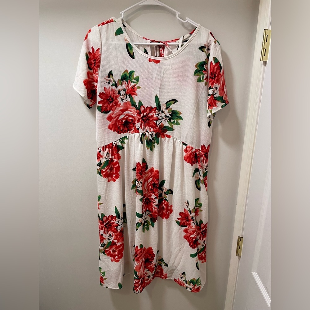 Flamingo Urban Floral Dress